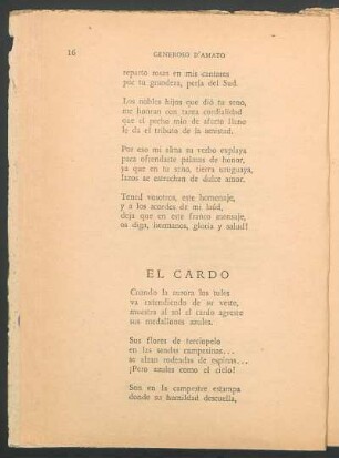 El cardo