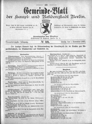 1903,44: No. 44, 1. November 1903