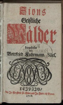 Zions Geistliche Wälder