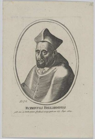 Bildnis des Robertus Ballarminus