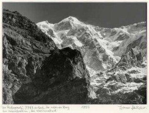 Der Rakaposchi, 7788 Meter, der schönste Berg im Karakoram bei Karimabad