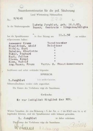 Jungblut, Ludwig