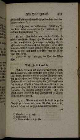 Kap. 3, v. 1 - 12. - Kap. 5, v. 19. 20.