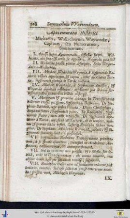 Apocommatis Historici..., Corrigenda.