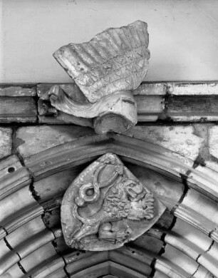 Wappen mit dem Böhmischen Löwen