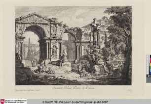 Semiruti palatii plateae et porticus