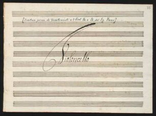 6 Overture de Divertimenti a due Violini, Viola, e Basso Del Sign: Zani