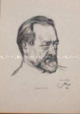 Bildnis des Künstlers Emil Orlik
