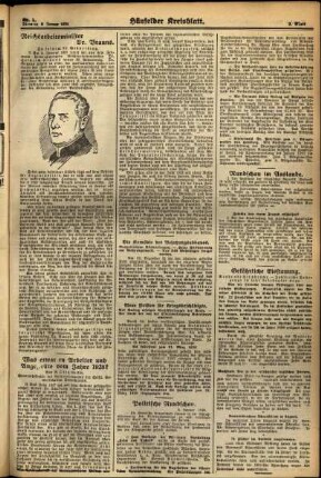 Zweite Ausgabe vom Dienstag, den 03. Januar 1928.