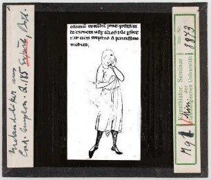 Erfurt, Bibliothek, Codex. Amplon .Q 185: Melancholiker