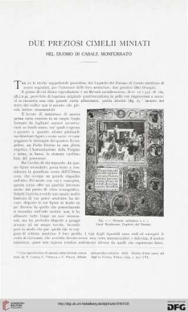 19: Due preziosi cimeli miniatii nel duomo di Casale Monferrato