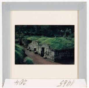 Orvieto: Etruskische Kammergräber (Foto 1965)