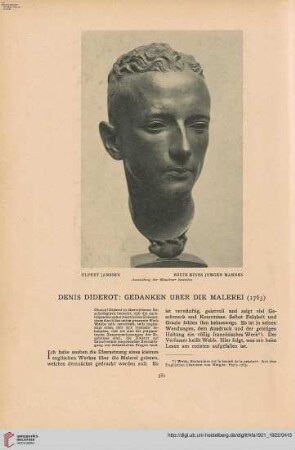 37: Denis Diderot - Gedanken über die Malerei (1763)