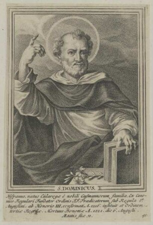 Bildnis des S. Dominicus