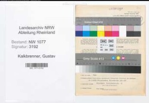 Entnazifizierung Gustav Kalkbrenner , geb. 16.12.1893 (Polizist)
