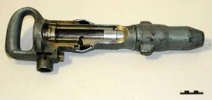 Schnittmodell eines Abbauhammers