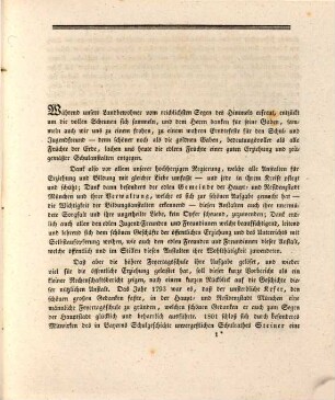 Jahres-Bericht über den Zustand der männlichen, wie auch der weiblichen Sonn- und Feiertags-Schulen der Königl. Haupt- und Residenzstadt München : für das Jahr ... 1831/32 (1832)