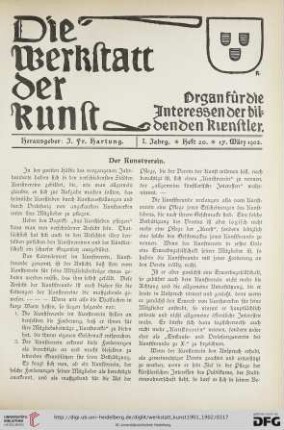 1: Der Kunstverein