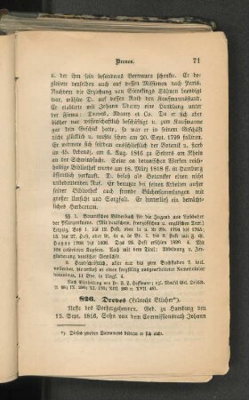 826. Dreves (Lebrecht Blücher)