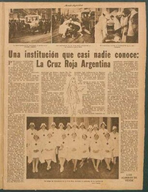 Una institución que casi nadie conoce: La Cruz Roja Argentina