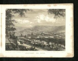 Stuttgart von Osten
