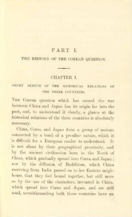Chapter I. Short sketch of the historical relations of the three countries