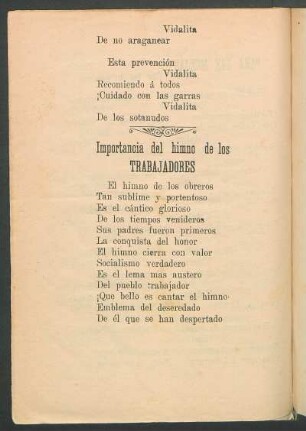 Importancia del himno de los trabajadores