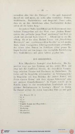 Die Bedienten