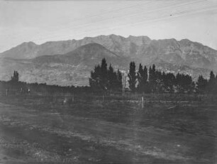 Wasatch Range : Ein Gebirgszug der Wasatchberge bei Provo, Utah, ein Gebirgszug der Rocky Mountains