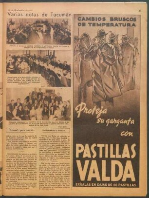 Varias notas de Tucumán [Fotografías]