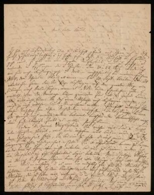 Nr. 1: Brief von Rudolf von Jhering an Carl Friedrich Wilhelm von Gerber, Gießen, 1.8.1852