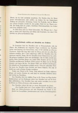 Angriffskämpfe westlich und südwestlich von Soissons