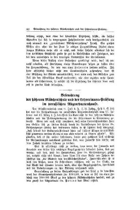 Beleuchtung der höheren Mädchenschule und der Lehrerinnen-Prüfung im preußischen Abgeordnetenhause