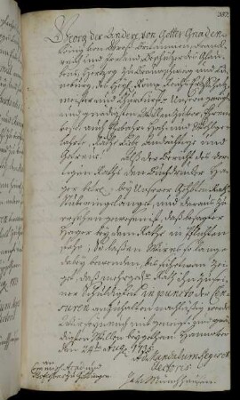 Belassung des Buchdruckers Hager in seinen Pflichten gegenüber dem Stadtrat.