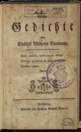 Etliche Gedichte