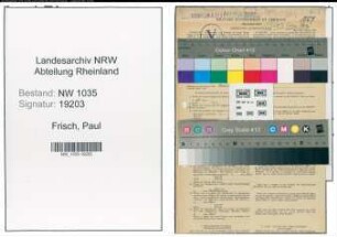 Entnazifizierung Paul Frisch , geb. 10.02.1889 (Steiger)