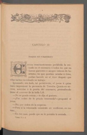 Capítulo III - Después del rompimiento