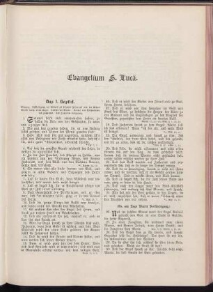 Evangelium S. Lucä.