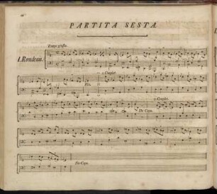 Partita Sesta.