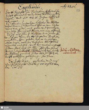 Ao 1206 ff. Engelhardus ...