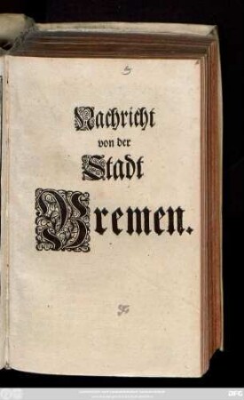 Nachricht von der Stadt Bremen