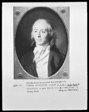 Bildnis des Preußischen Staatsministers Philipp Karl Graf von Alvensleben