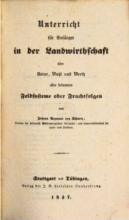 Anleitung zum praktischen Ackerbau, 3