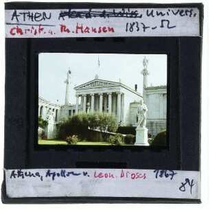 Athen, Nationale Kapodistrias Universität,Droses, Apollon,Droses, Athena