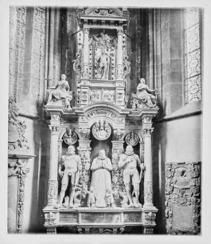 Epitaph von Graf Michael III. von Wertheim mit Gräfin Katharina von Stolberg und Graf Philipp II. von Eberstein (Ebersteinsches Epitaph)