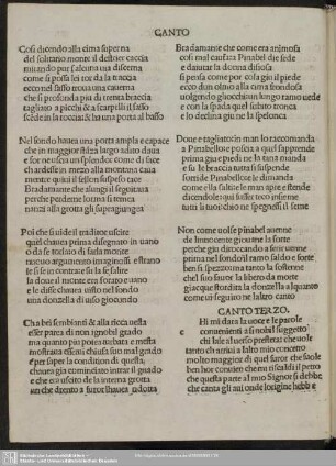 Canto Terzo