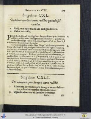 Sing. CXLI - CLX.