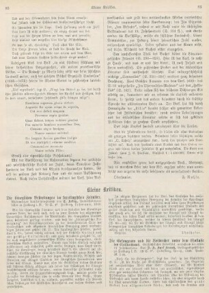 85-90 Kleine Kritiken