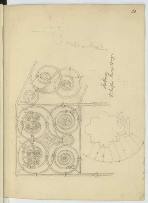 St. Kastor, Koblenz: Details (aus: Skizzen- und Fotoalbum 19)