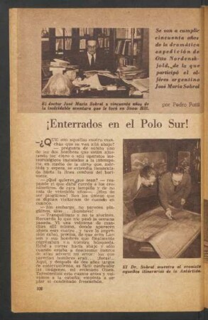 ¡Enterrados en el Polo Sur!